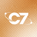 C7娱乐互动平台官方Logo - 绿色盾牌与C7字母组合