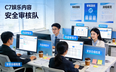 C7娱乐内容与安全审核团队在工作站审核平台内容