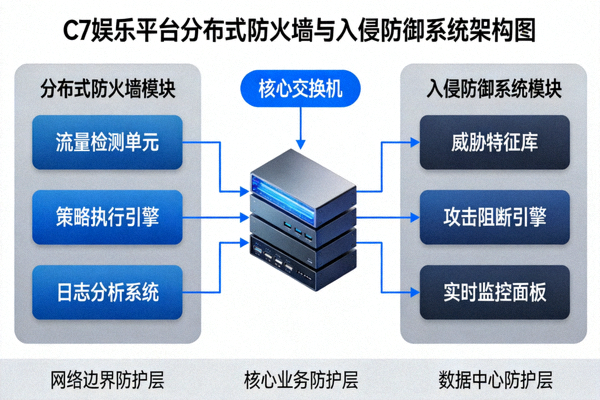 C7娱乐平台分布式防火墙与入侵防御系统架构图